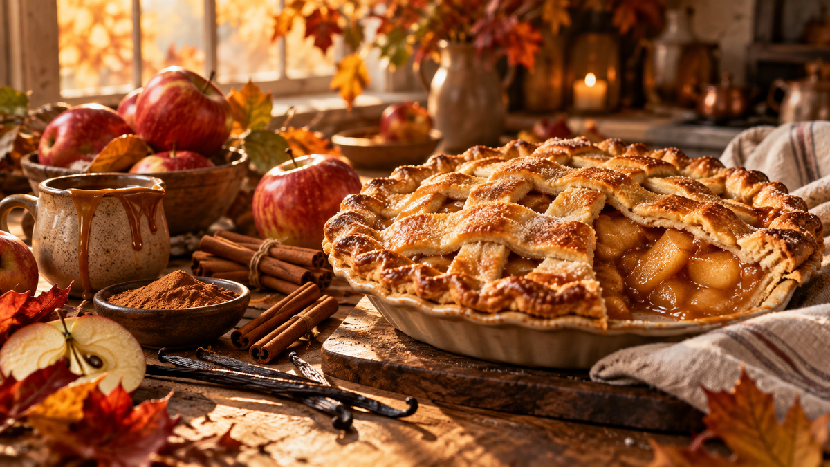 CINNAMON APPLE PIE – Der Duft von frisch gebackenem Apfelkuchen und schönen Erinnerungen