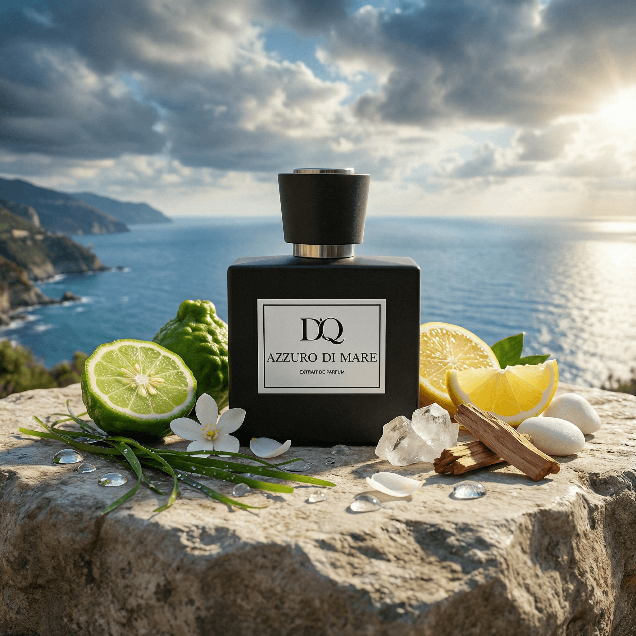 D'QAR Parfüm 50 ml Extrait de Parfum AZZURO DI MARE