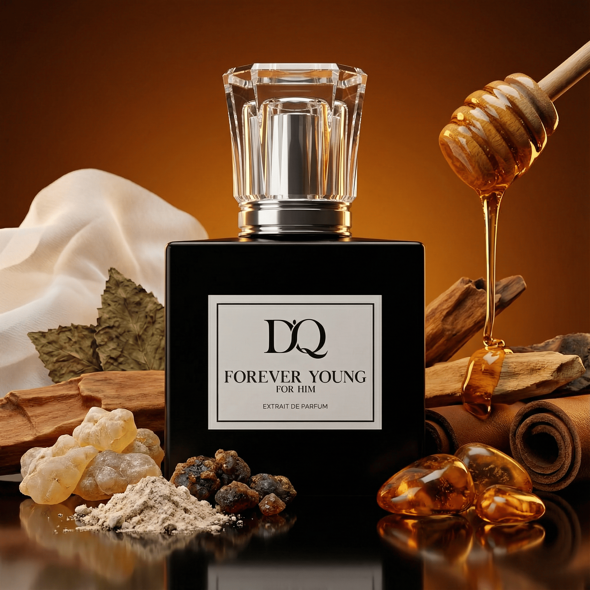 D'QAR Parfüm 50 ml Extrait de Parfum FOREVER YOUNG - FOR HIM