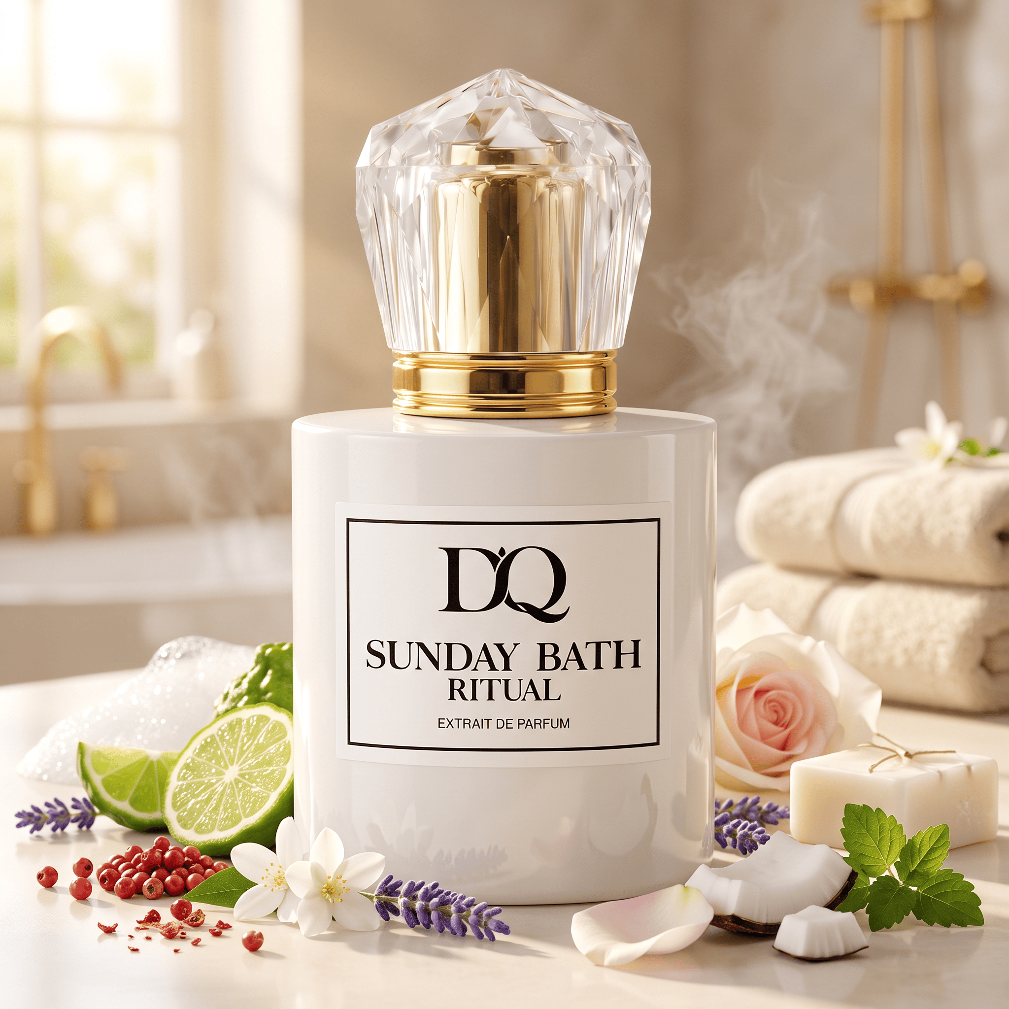 D'QAR Parfüm 50 ml Extrait de Parfum SUNDAY BATH RITUAL