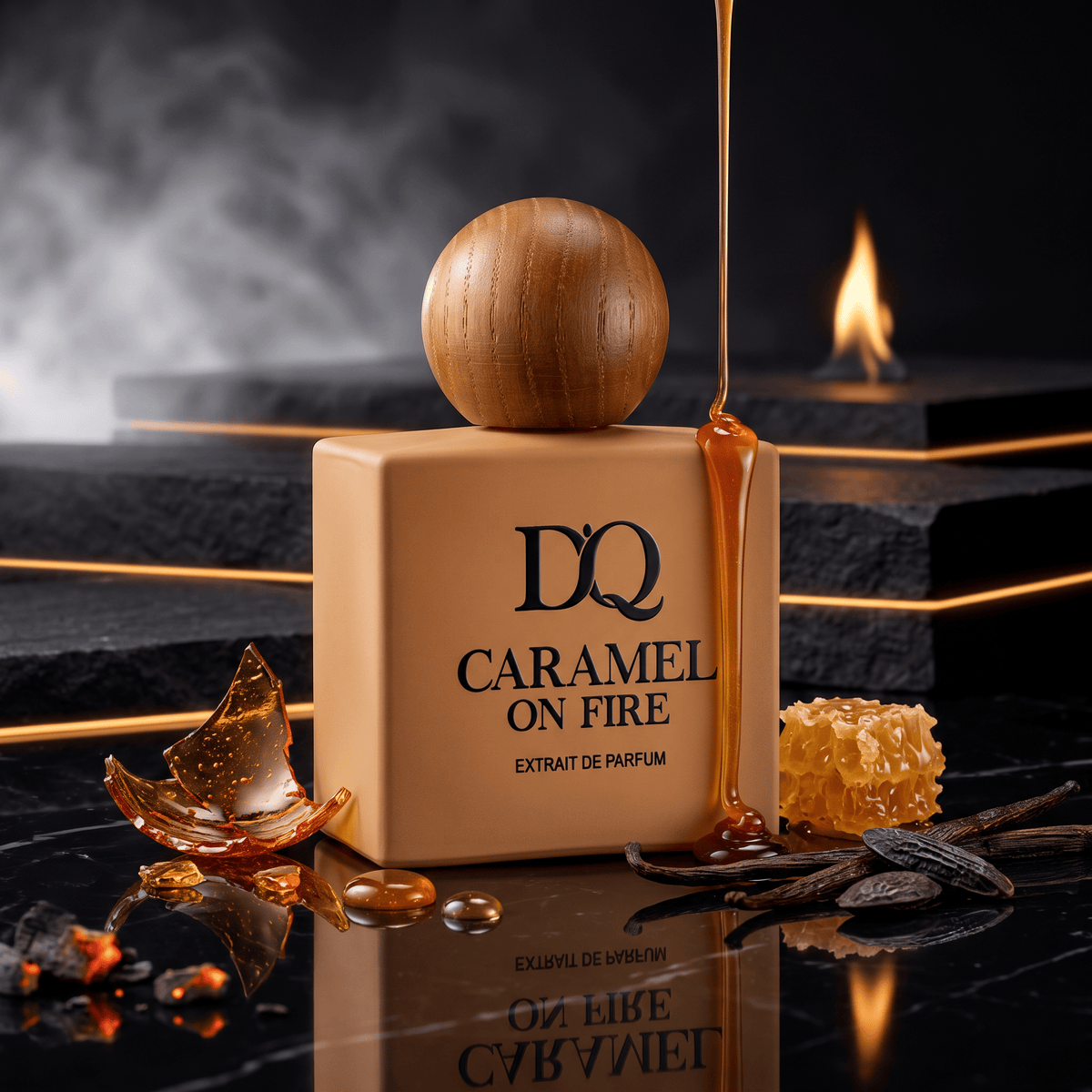 D'QAR Parfüm CARAMEL ON FIRE