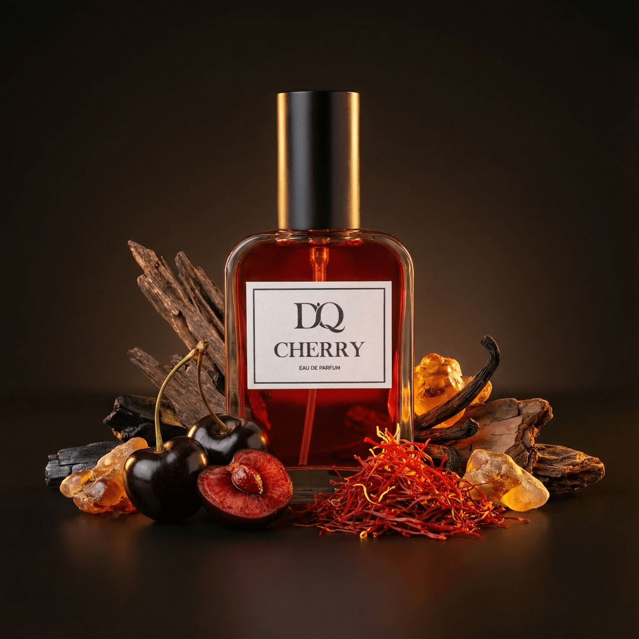 CHERRY – Smoky cherry scent with leather & saffron | Unisex