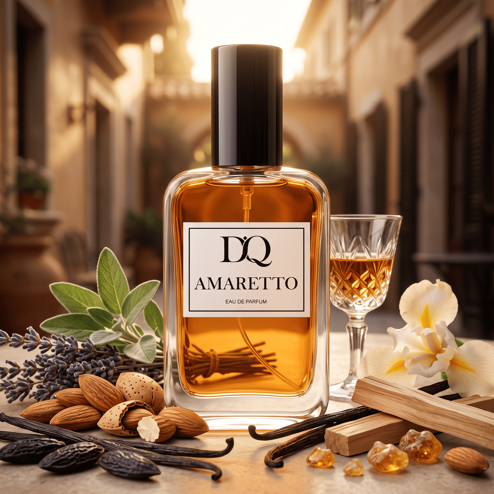 D'QAR Parfüm Eau de Parfum 50 ml AMARETTO