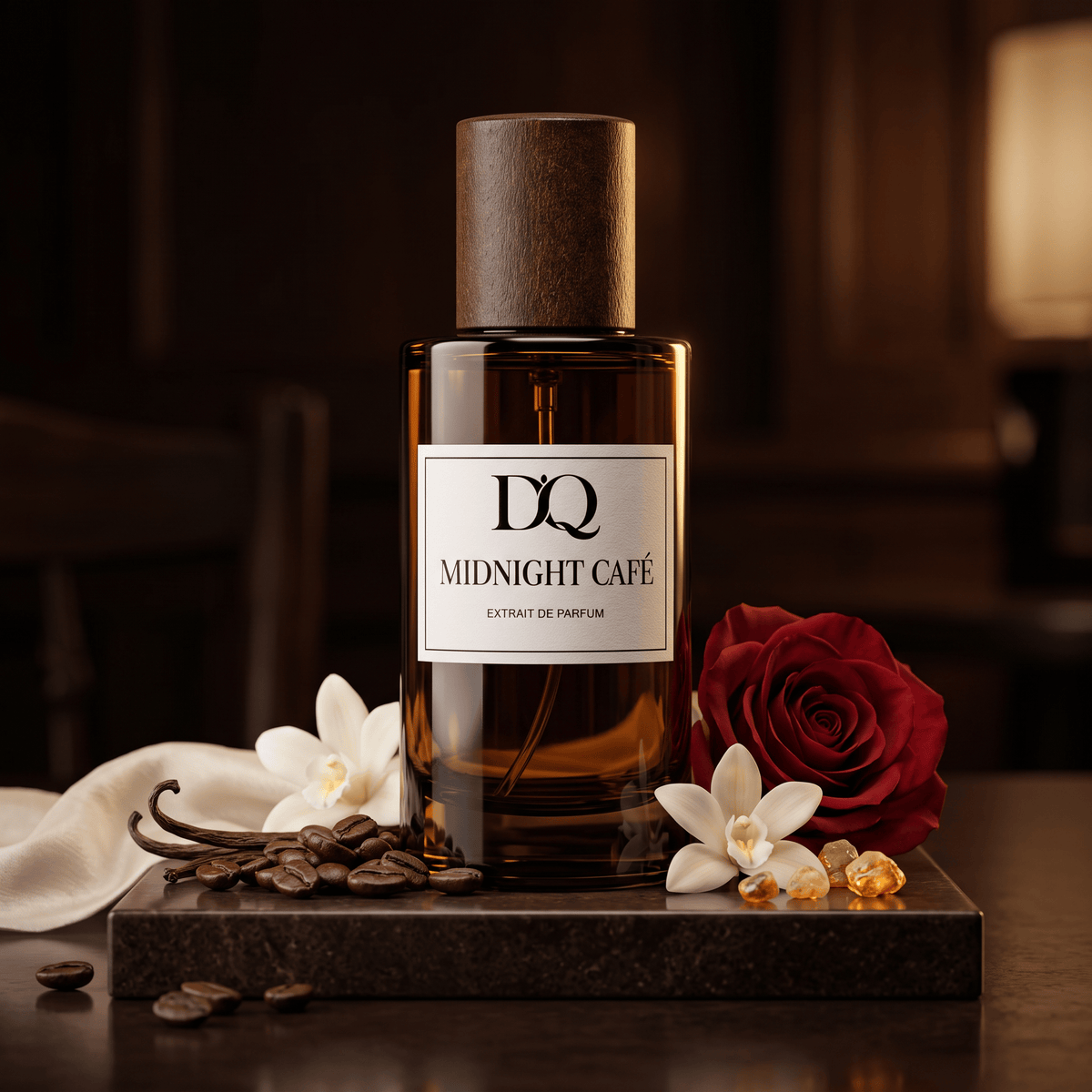 D'QAR Parfüm Extrait de Parfum 50 ml MIDNIGHT CAFE