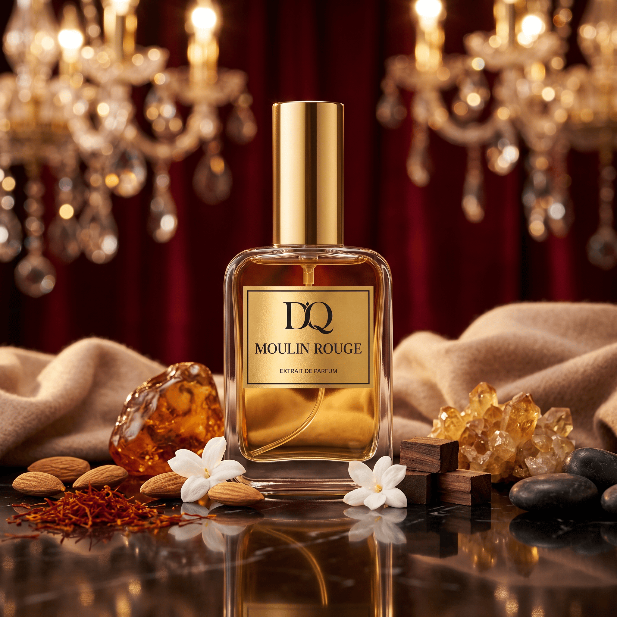 D'QAR Parfüm Extrait de Parfum 50ml MOULIN ROUGE